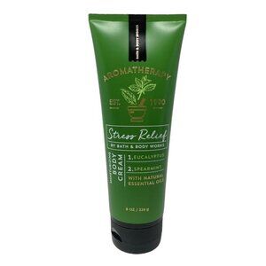 Bath & Body Works Aromatherapy Stress Relief Eucalyptus Spearmint Body Cream